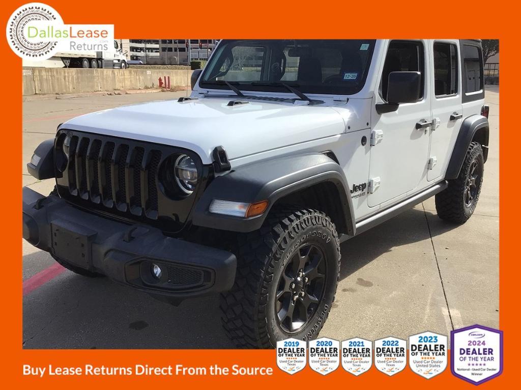 used 2021 Jeep Wrangler Unlimited car, priced at $32,974