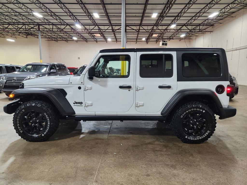 used 2021 Jeep Wrangler Unlimited car, priced at $30,974