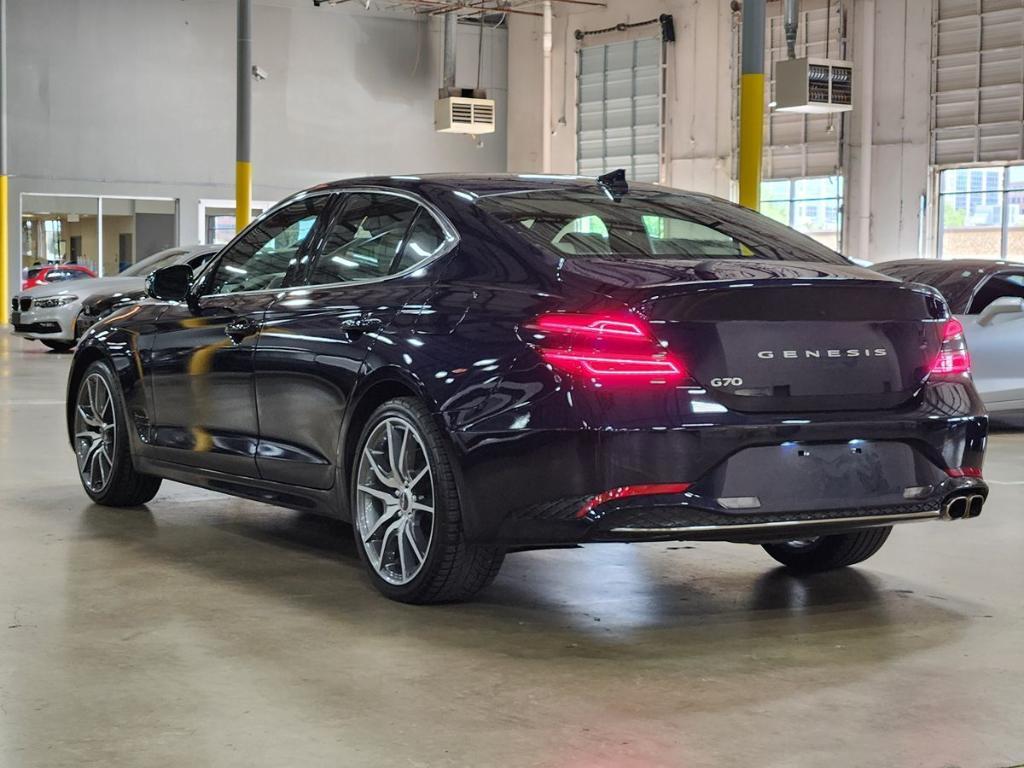 used 2023 Genesis G70 car, priced at $34,048