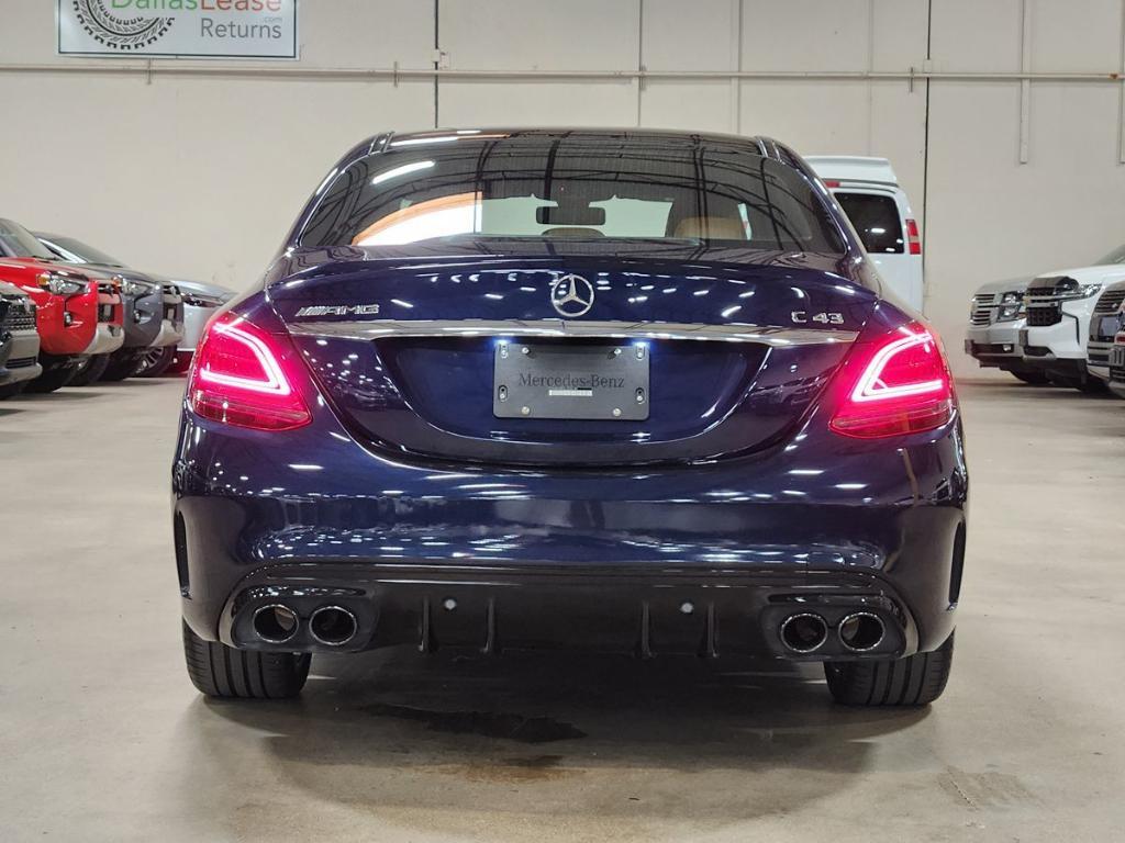 used 2020 Mercedes-Benz AMG C 43 car, priced at $34,866