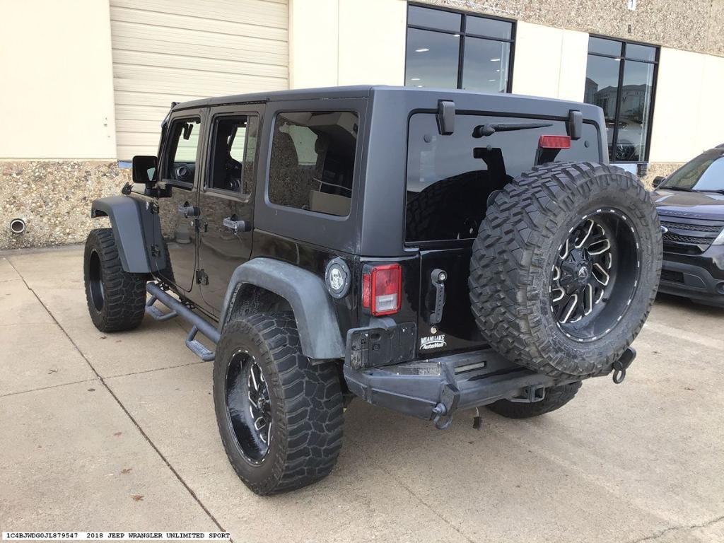 used 2018 Jeep Wrangler JK Unlimited car, priced at $24,335