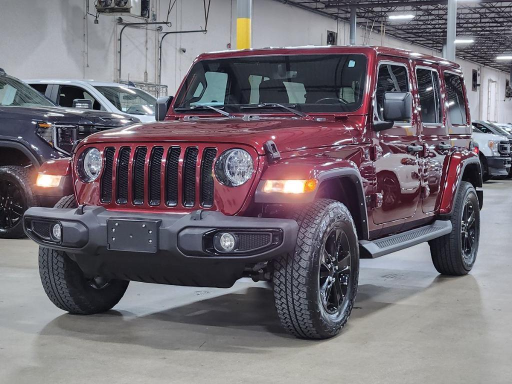 used 2021 Jeep Wrangler Unlimited car, priced at $29,239