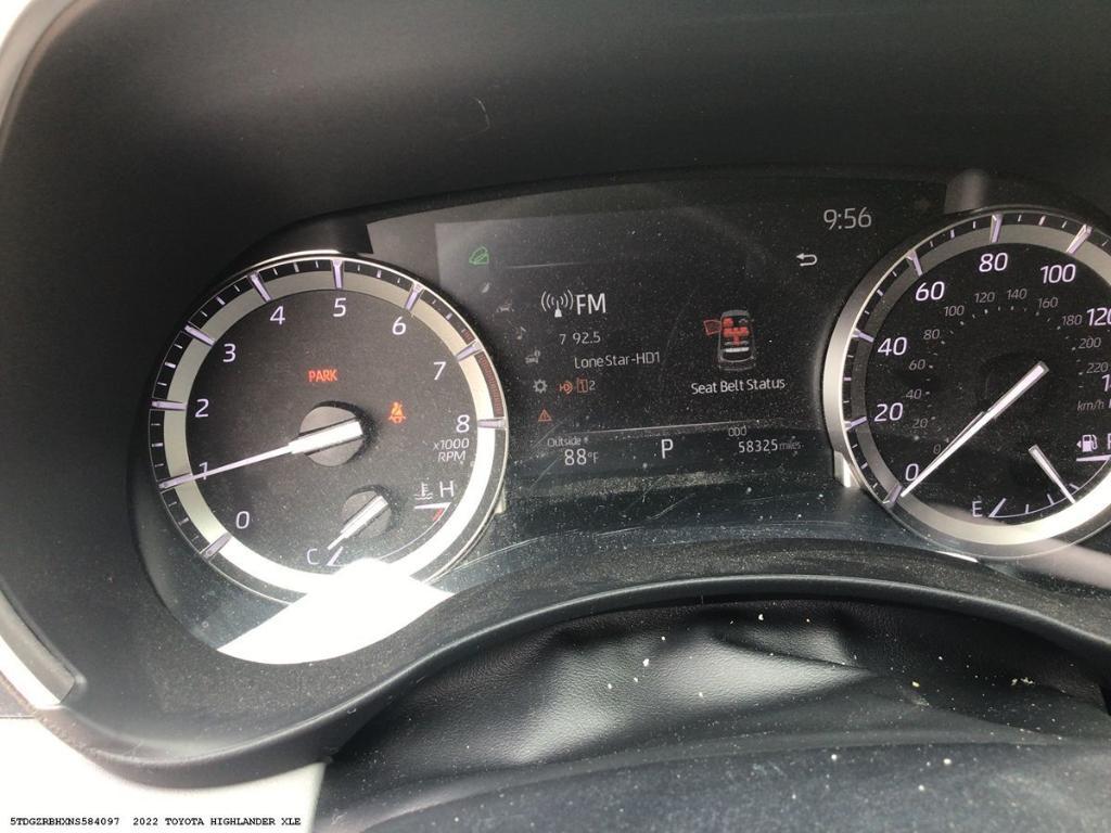used 2022 Toyota Highlander car, priced at $38,314
