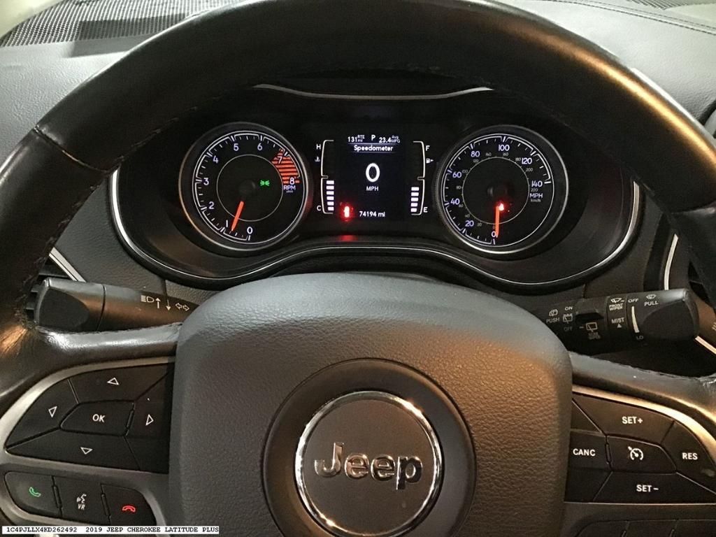 used 2019 Jeep Cherokee car, priced at $18,124