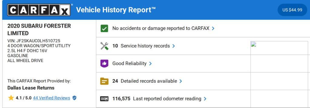 used 2020 Subaru Forester car, priced at $19,735