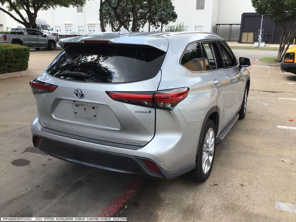 used 2022 Toyota Highlander Hybrid car, priced at $25,375