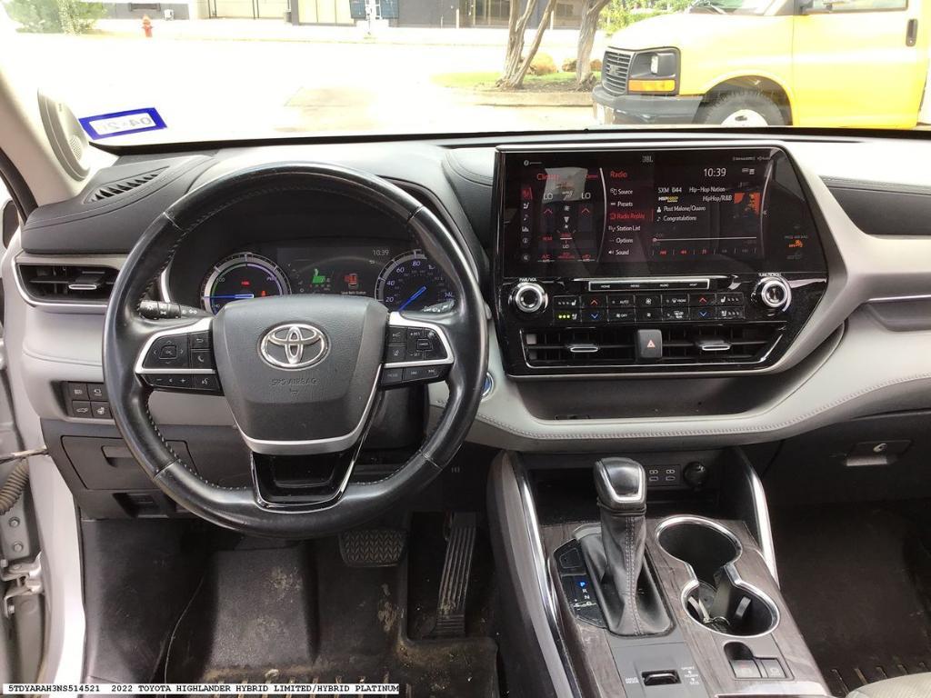 used 2022 Toyota Highlander Hybrid car, priced at $25,375