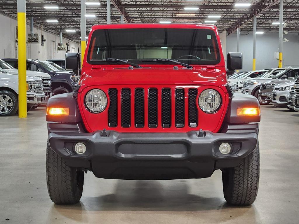 used 2021 Jeep Wrangler Unlimited car, priced at $29,916