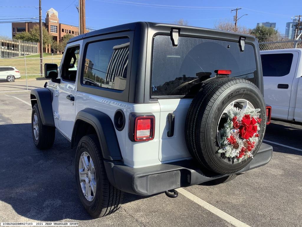 used 2021 Jeep Wrangler car, priced at $31,122