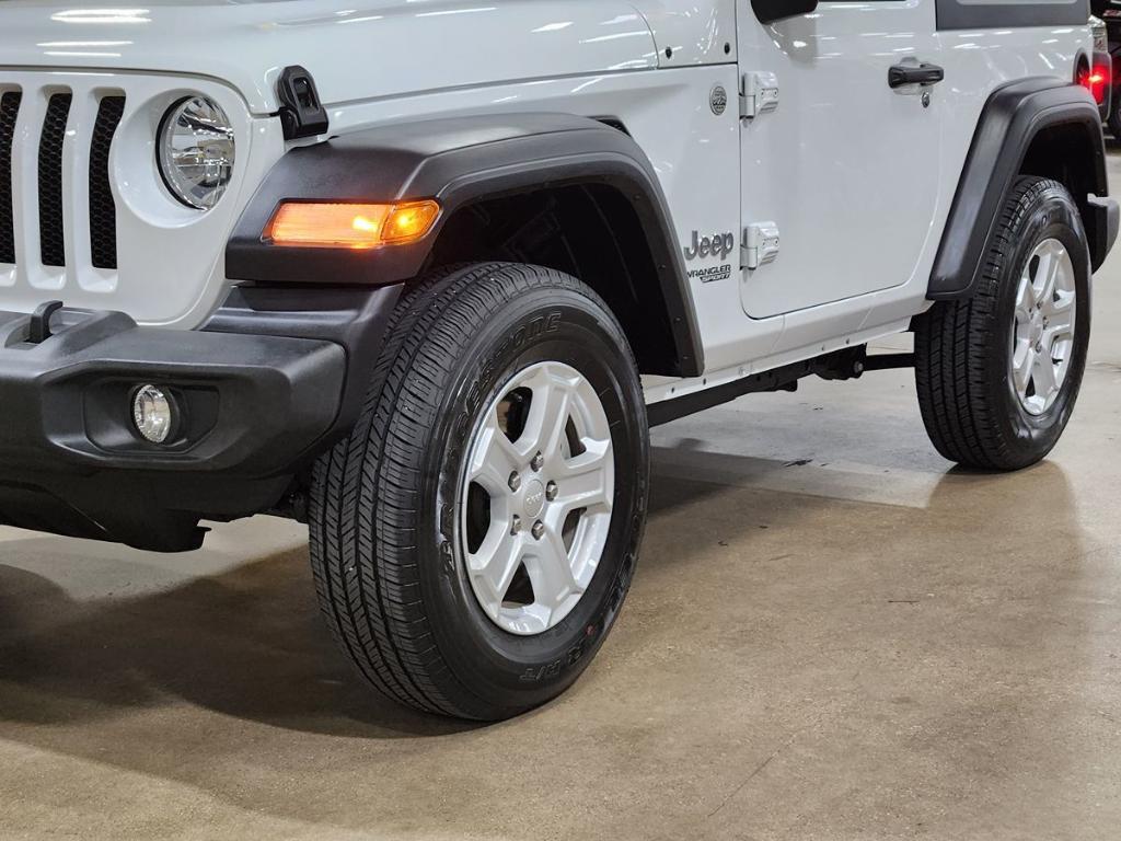 used 2021 Jeep Wrangler car, priced at $27,915