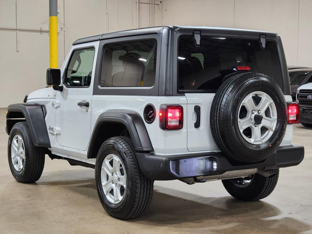used 2021 Jeep Wrangler car, priced at $27,915