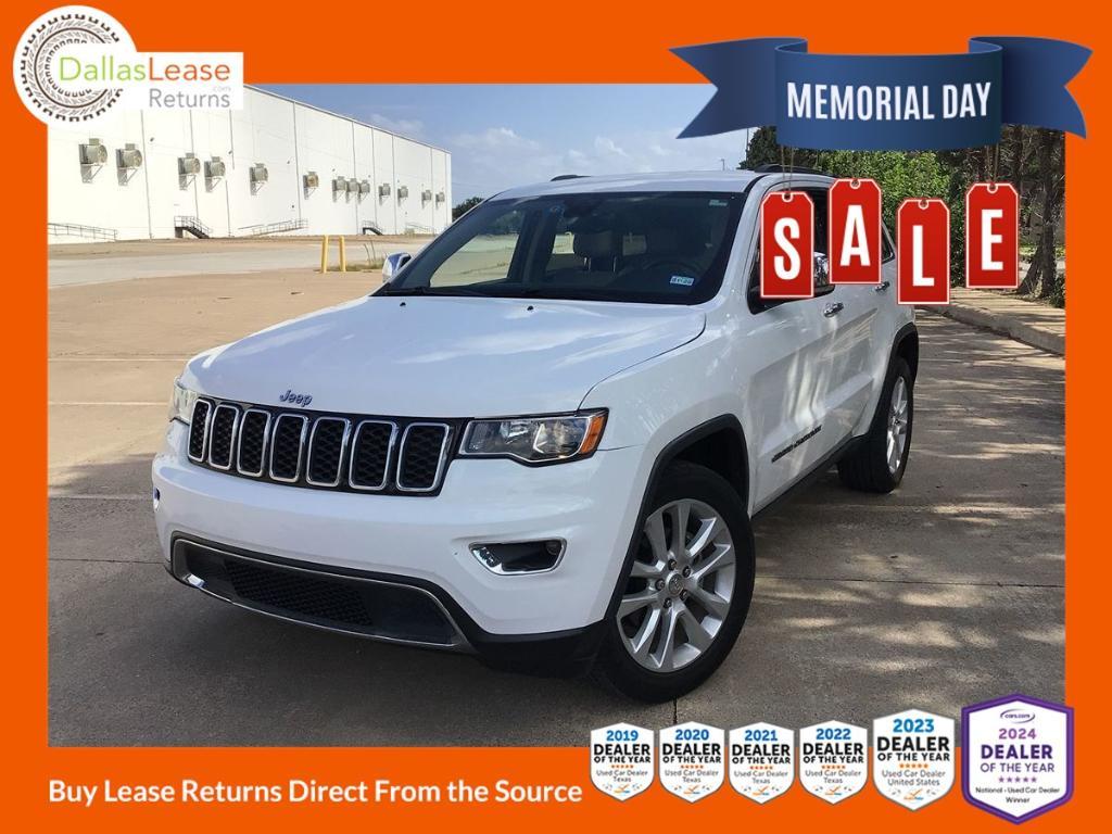 used 2017 Jeep Grand Cherokee car, priced at $18,174
