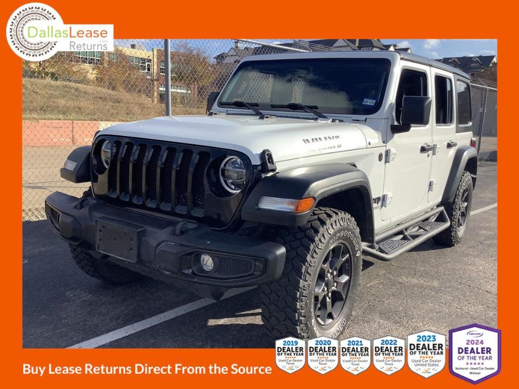 used 2022 Jeep Wrangler Unlimited car, priced at $30,757