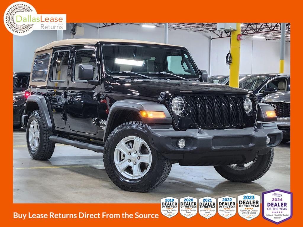 used 2021 Jeep Wrangler Unlimited car, priced at $29,219