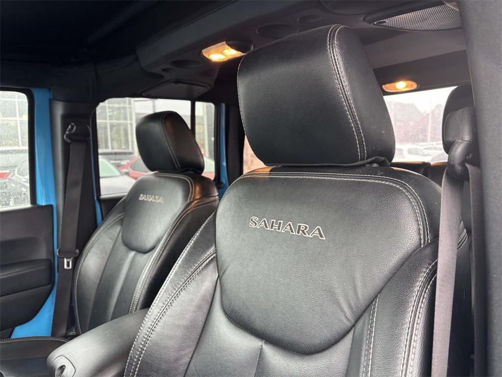 used 2017 Jeep Wrangler Unlimited car, priced at $19,649