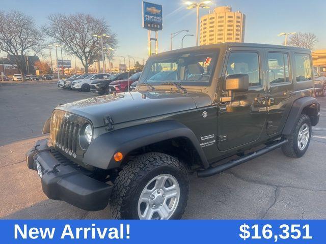 used 2016 Jeep Wrangler Unlimited car, priced at $16,351