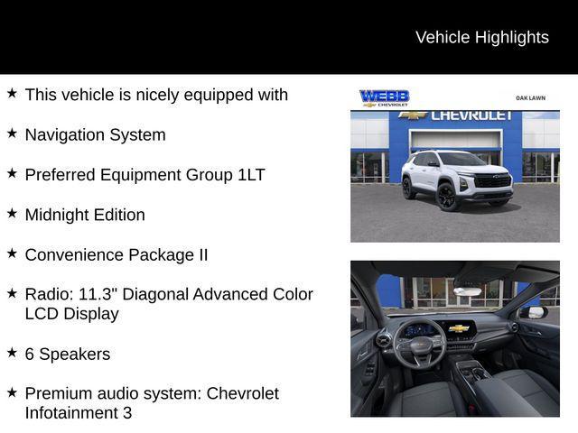 new 2026 Chevrolet Equinox car, priced at $28,887