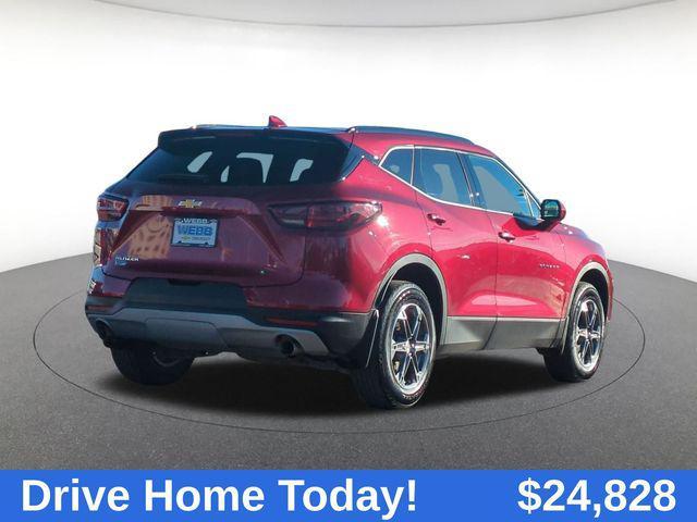 used 2024 Chevrolet Blazer car, priced at $24,828