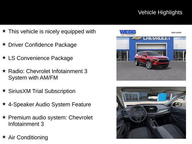 new 2026 Chevrolet Trax car, priced at $23,416