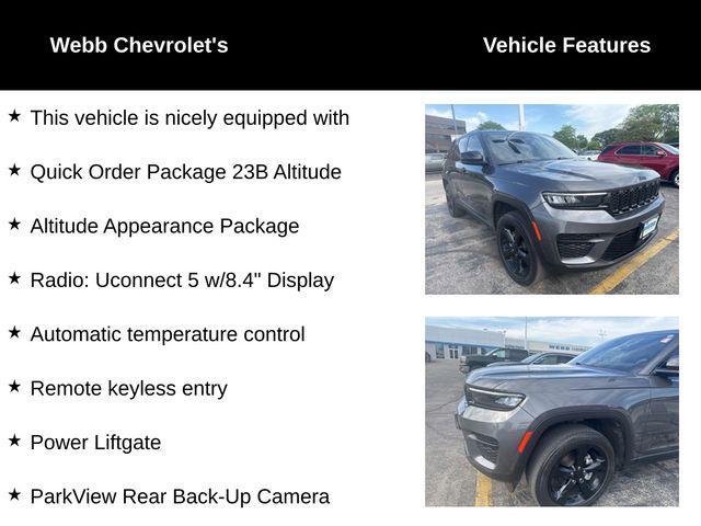 used 2023 Jeep Grand Cherokee car, priced at $30,029