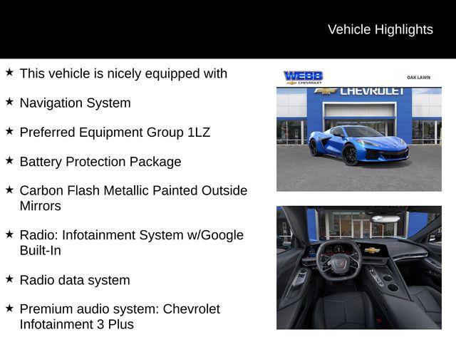 new 2026 Chevrolet Corvette car, priced at $117,650