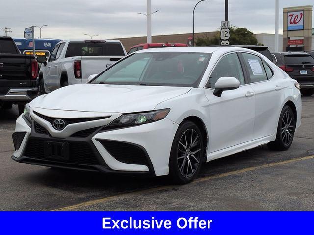 used 2021 Toyota Camry car, priced at $13,850