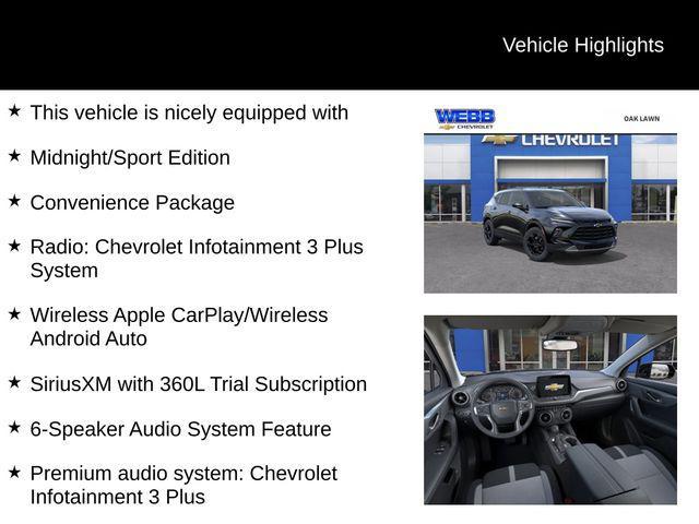 new 2026 Chevrolet Blazer car, priced at $41,065