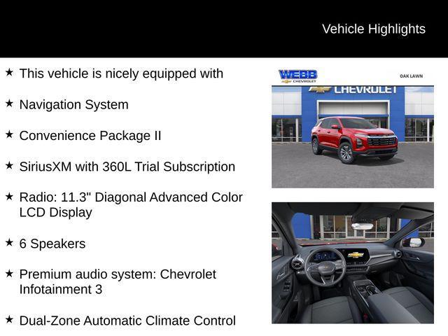 new 2026 Chevrolet Equinox car, priced at $33,085