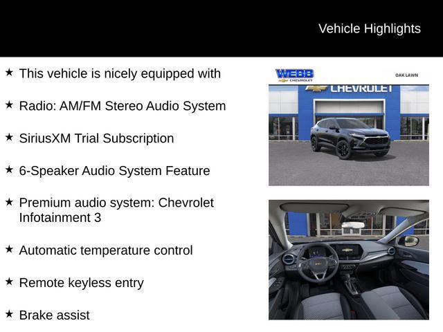 new 2026 Chevrolet Trax car, priced at $26,342