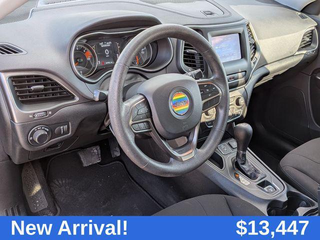 used 2020 Jeep Cherokee car, priced at $13,447