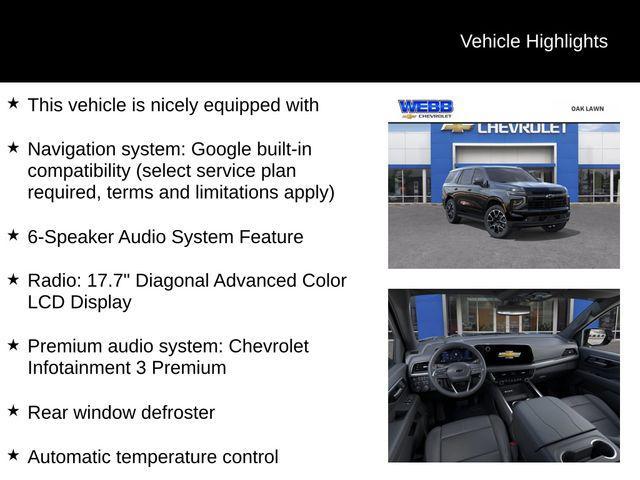 new 2026 Chevrolet Tahoe car, priced at $80,440