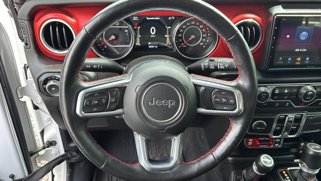 used 2021 Jeep Wrangler Unlimited car, priced at $34,987