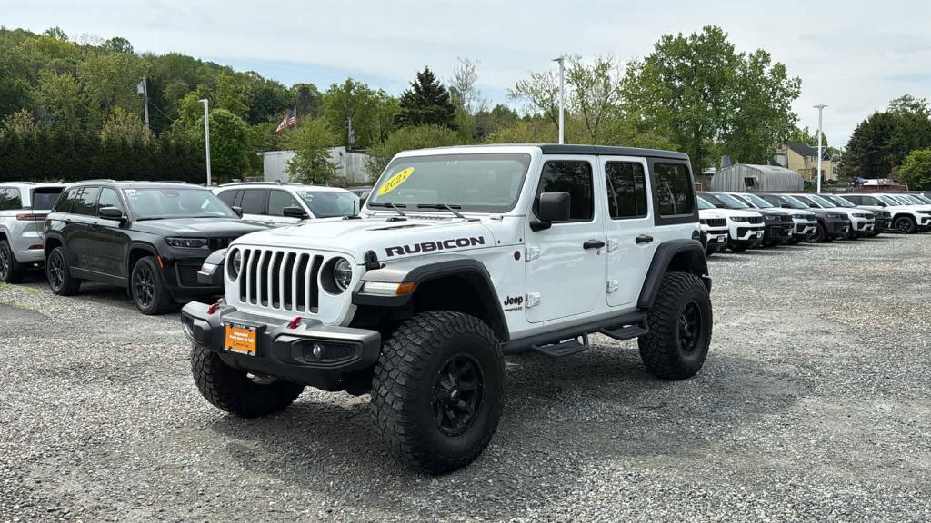 used 2021 Jeep Wrangler Unlimited car, priced at $34,987
