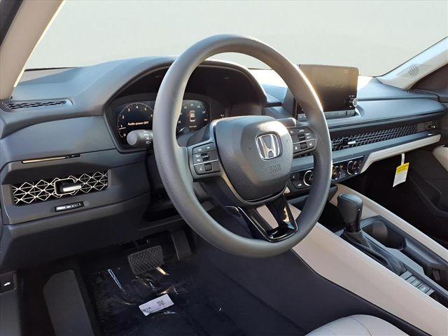 new 2025 Honda Accord car, priced at $30,770