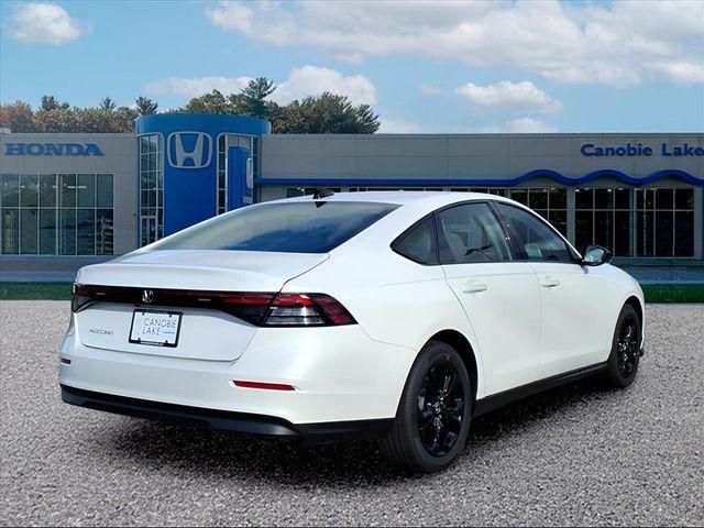 new 2025 Honda Accord car, priced at $30,770