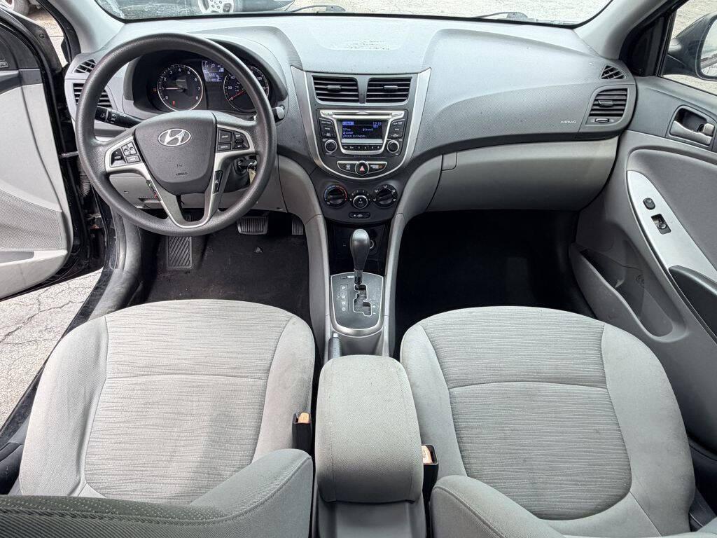 used 2016 Hyundai Accent car, priced at $5,500