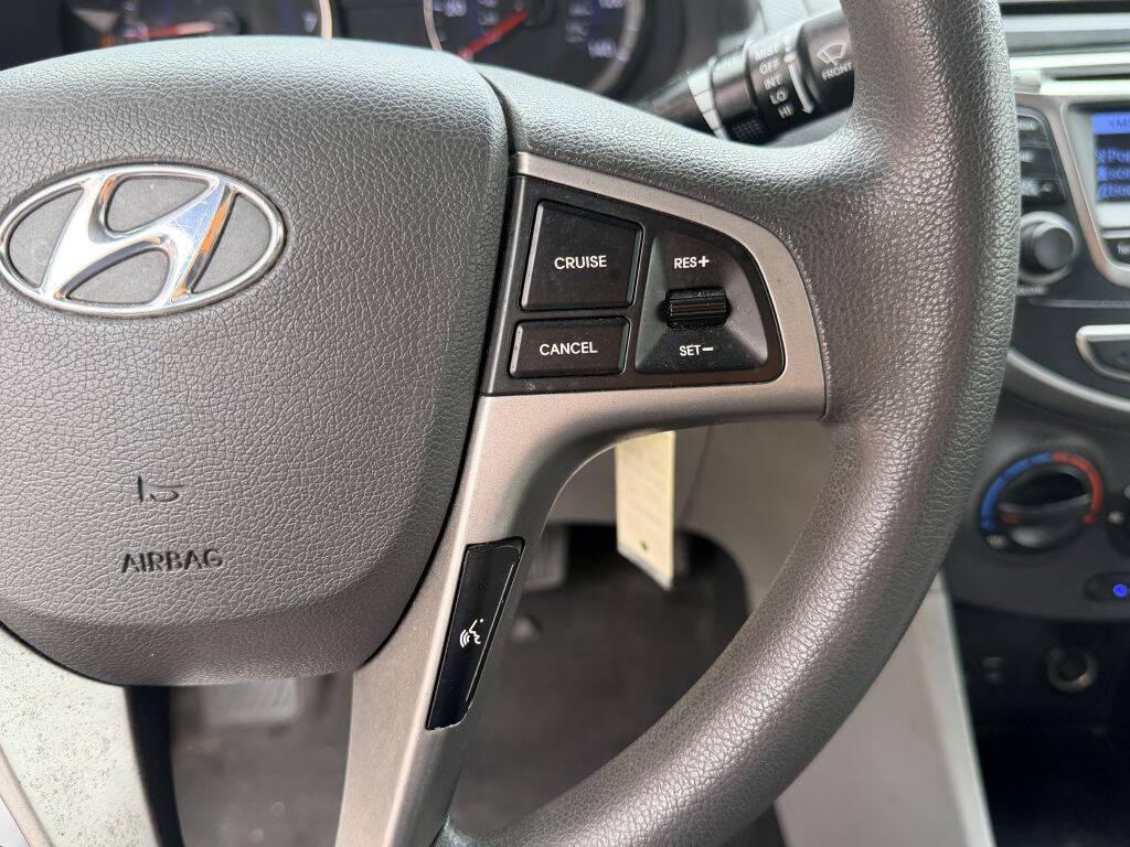 used 2016 Hyundai Accent car, priced at $5,500