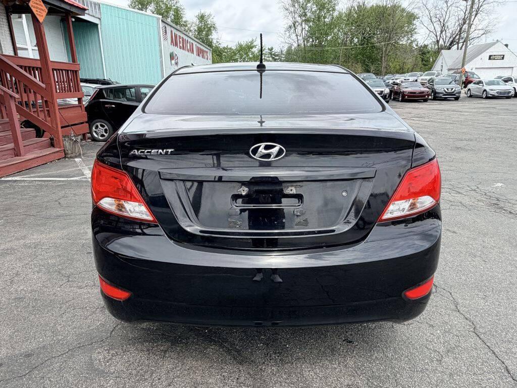 used 2016 Hyundai Accent car, priced at $5,500