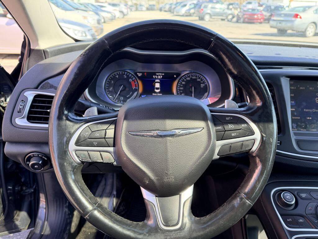 used 2015 Chrysler 200 car, priced at $7,995