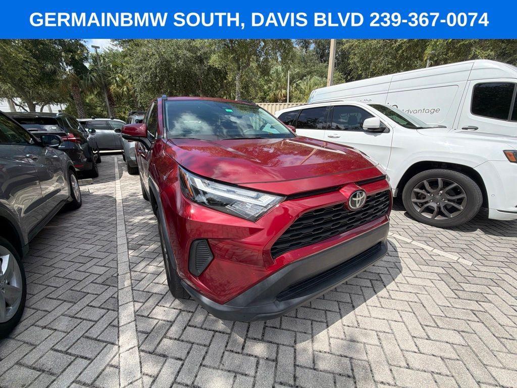 used 2022 Toyota RAV4 car, priced at $28,126