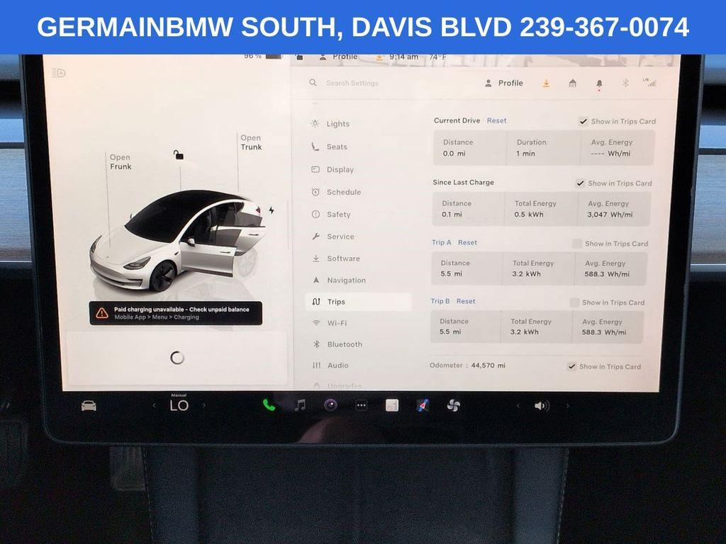 used 2023 Tesla Model 3 car, priced at $24,199