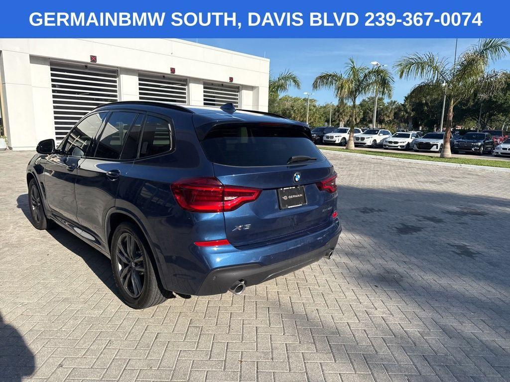 used 2020 BMW X3 car, priced at $27,471