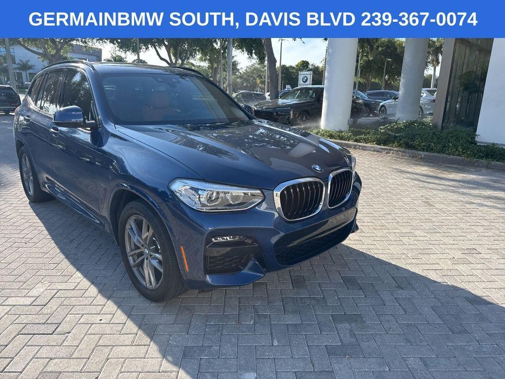 used 2020 BMW X3 car, priced at $27,471