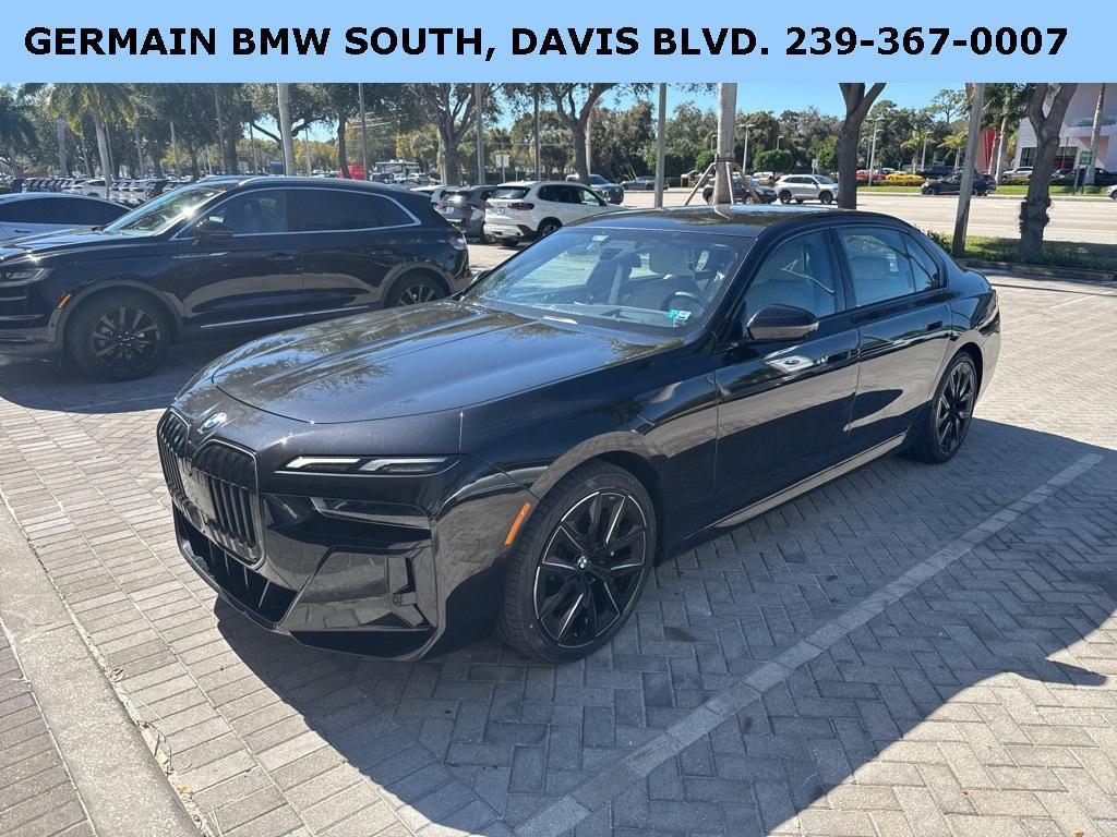 used 2024 BMW 740 car, priced at $74,677