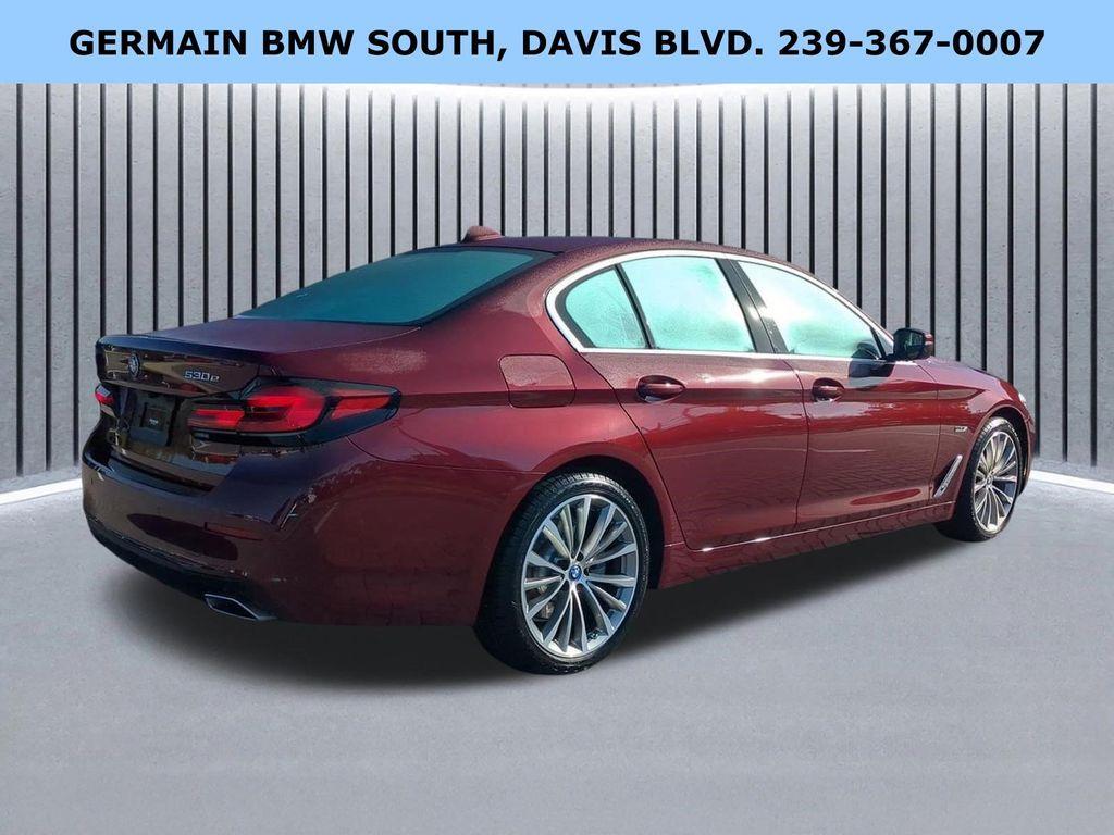 used 2023 BMW 530e car, priced at $33,182