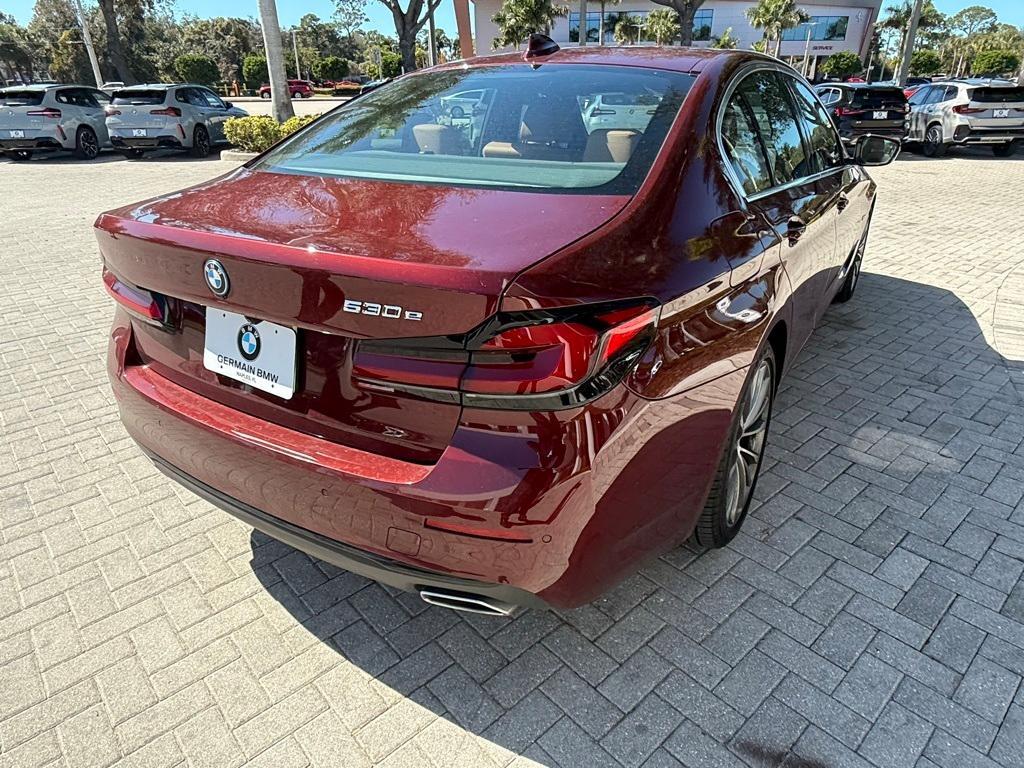 used 2023 BMW 530e car, priced at $34,995