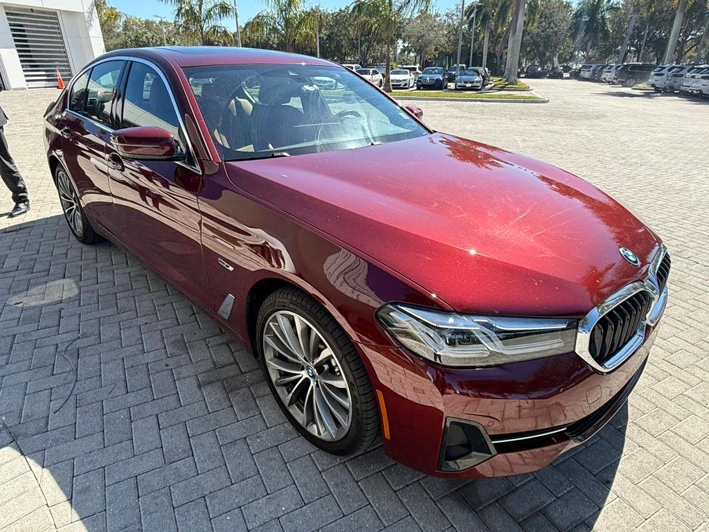 used 2023 BMW 530e car, priced at $34,995