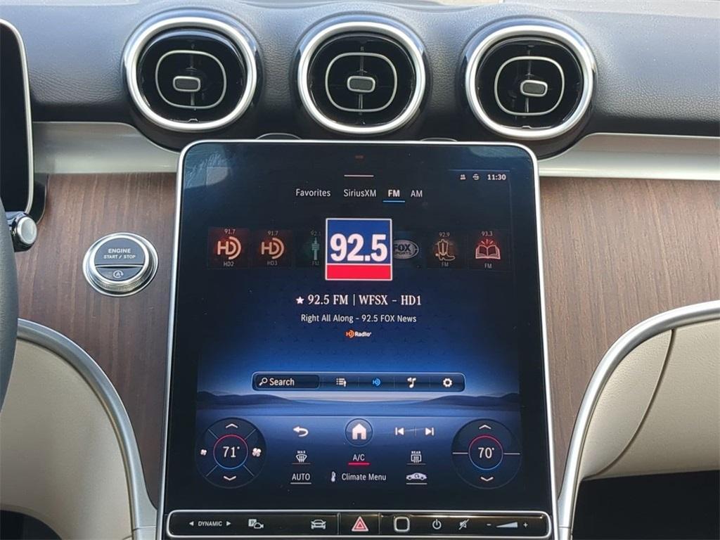 used 2023 Mercedes-Benz C-Class car, priced at $36,641