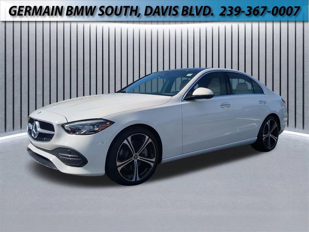 used 2023 Mercedes-Benz C-Class car, priced at $36,641
