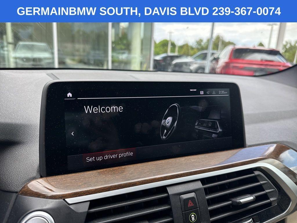 used 2021 BMW X3 car, priced at $26,418